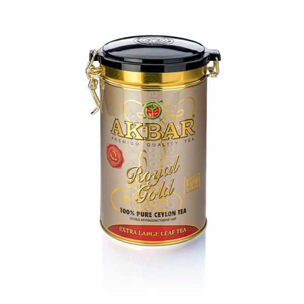 Чай Akbar Royal Gold ж/б 150г