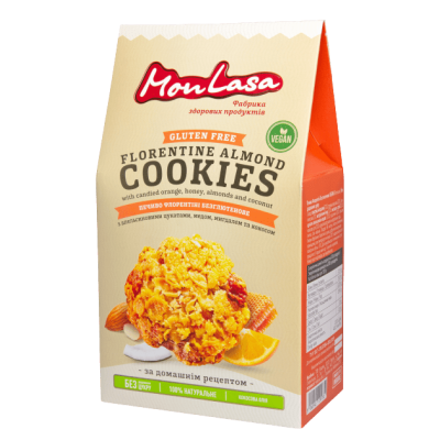 MonLasa - Florentine Almond Cookies Gluten Free MonLasa - Florentine Almond Cookies Gluten Free