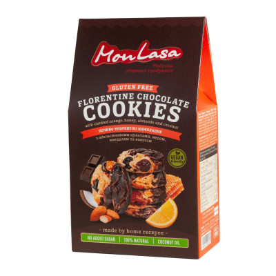MonLasa - Florentine chocolate Cookies Gluten Free