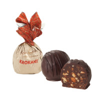 MonLasa - Chocolate Candies Krokant date, hazelnut, walnut 100g
