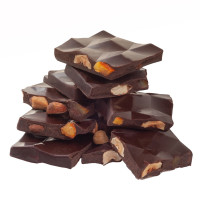 MonLasa - Шоколад с цельным лесным орехом, миндалем и апельсиновыми цукатами