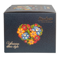 MonLasa - Gift set of gluten-free craft cookies “Greetings from Ukraine” in the style of Petrykivka without added sugar