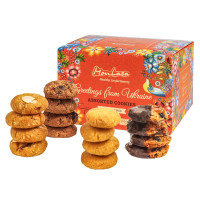 MonLasa - Gift set of gluten-free craft cookies “Petrykivka painting” without added sugar