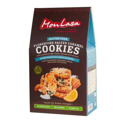 MonLasa - Florentine Salted Caramel Cookies Gluten Free