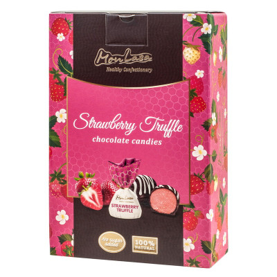 MonLasa - Chocolate Candies Strawberry Truffle 100g