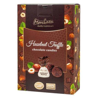 MonLasa - Hazelnut Truffle  chocolate candies 100g