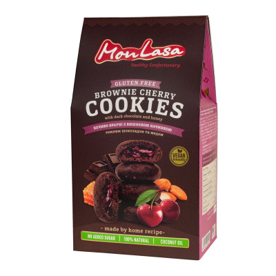 MonLasa - Brownie Cherry Gluten free Cookies
