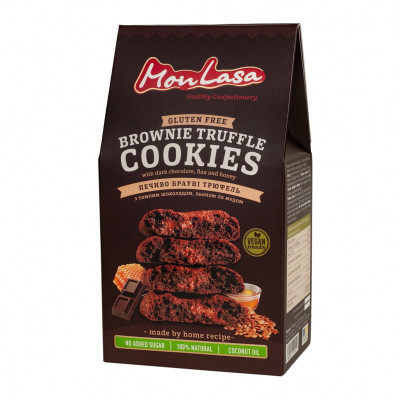 MonLasa - Brownie Truffle Gluten free Cookies MonLasa - Brownie Truffle Gluten free Cookies