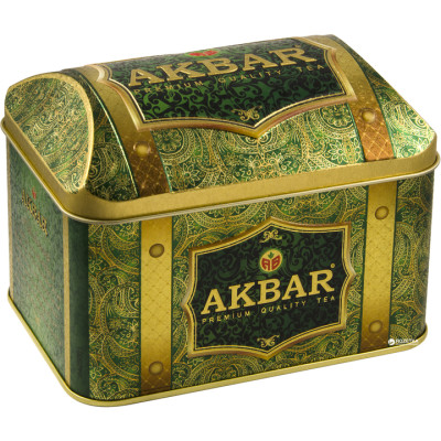 Чай крупнолистовой AKBAR RICH SOURSOP – смесь зеленого и черного чая с добавлением бутонов жасмина, лепестков василька, подсолнечника и масла плода соусеп в сундуке 250г Чай крупнолистовой AKBAR RICH SOURSOP – смесь зеленого и черного чая с добавлением бутонов жасмина, лепестков василька, подсолнечника и масла плода соусеп в сундуке 250г